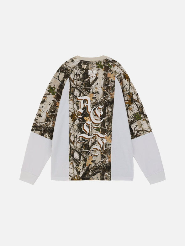 Aelfric Eden Camo Patchwork Sweatshirt