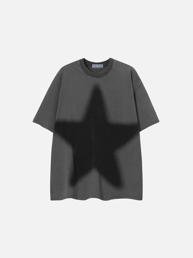 Aelfric Eden Star Print Washed Tee