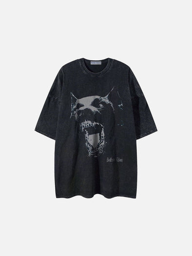 Aelfric Eden Cerberus Graphic Washed Tee