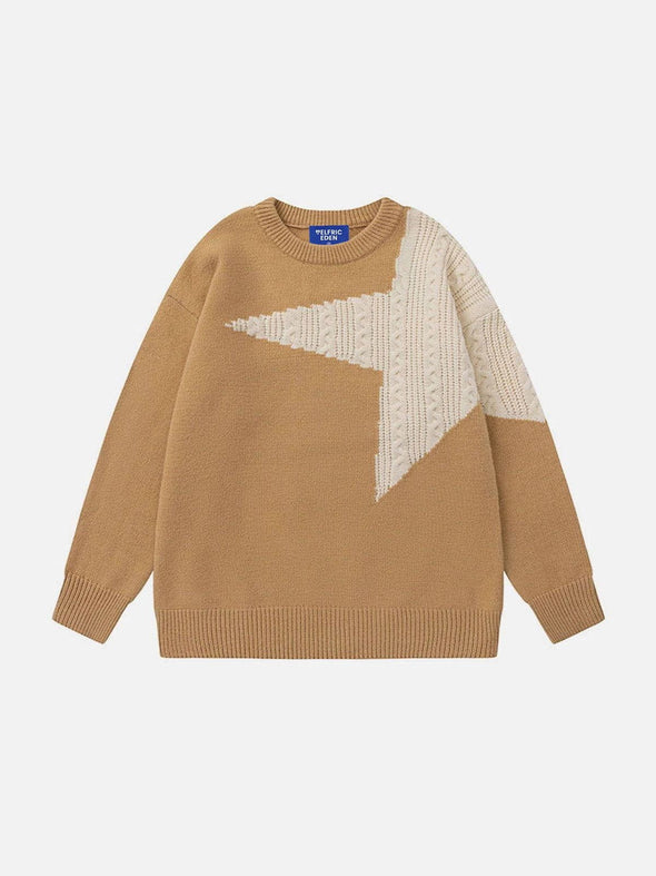 Aelfric Eden Star Patchwork Sweater