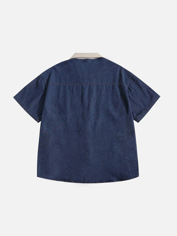 Aelfric Eden Denim Short Sleeve Shirt