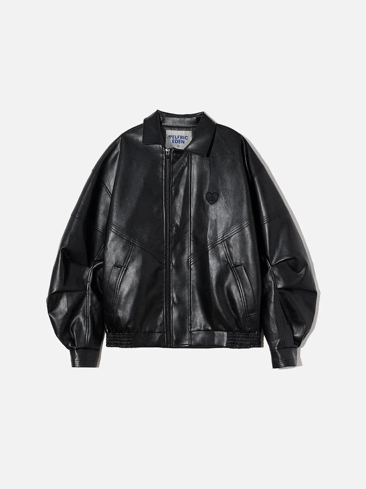 Aelfric Eden Detachable Zip Up Leather Jacket – aelfricedencouk