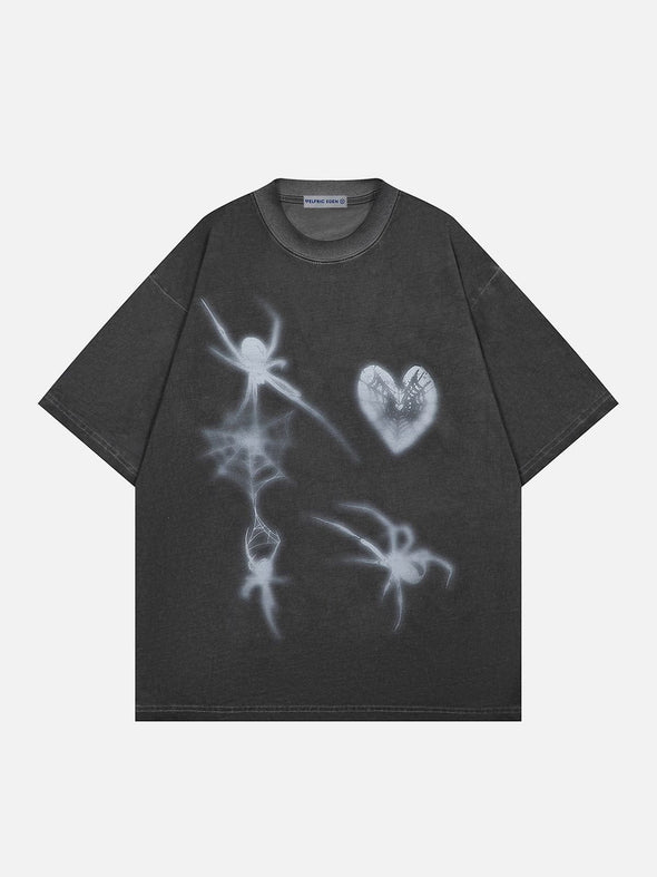 Aelfric Eden Blurring Spider Print Tee