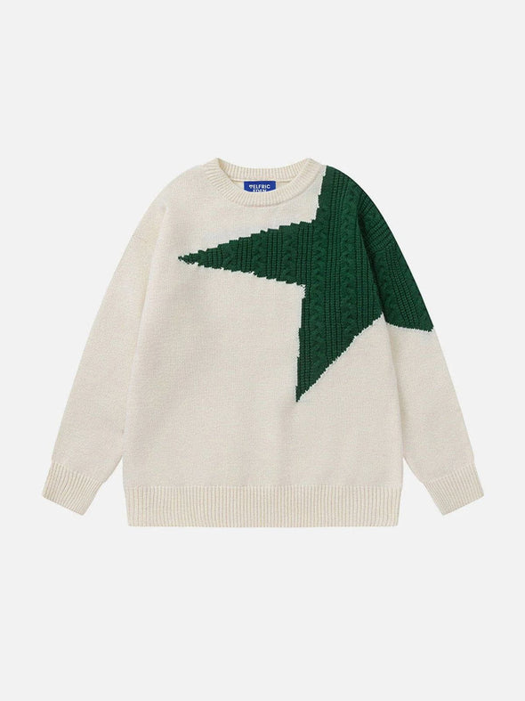 Aelfric Eden Star Patchwork Sweater