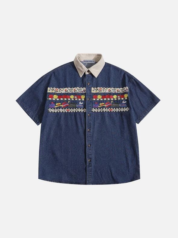 Aelfric Eden Denim Short Sleeve Shirt