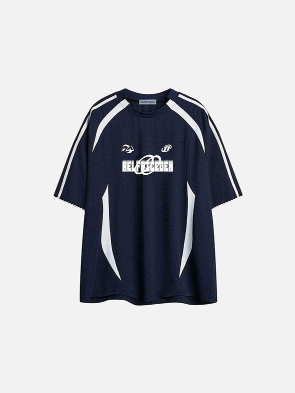 Aelfric Eden Contrast Color Stripe Tee