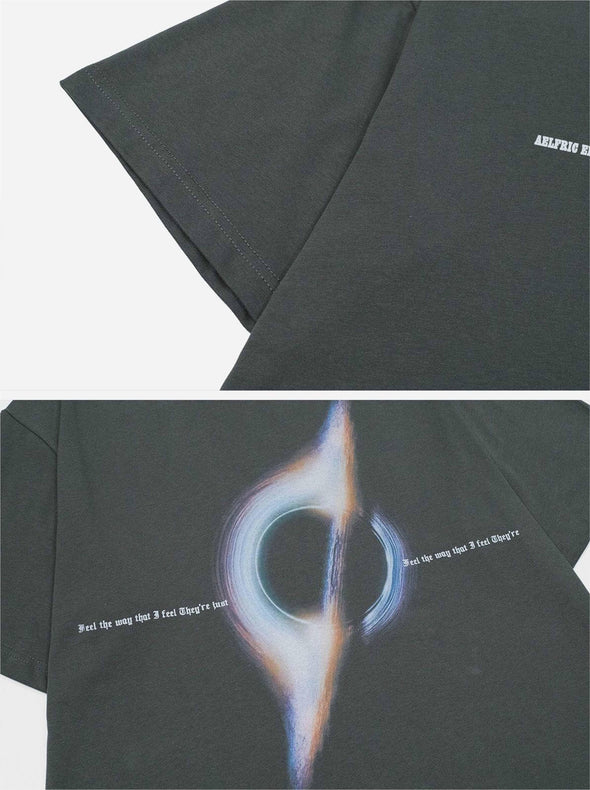 Aelfric Eden Black Hole Print Tee