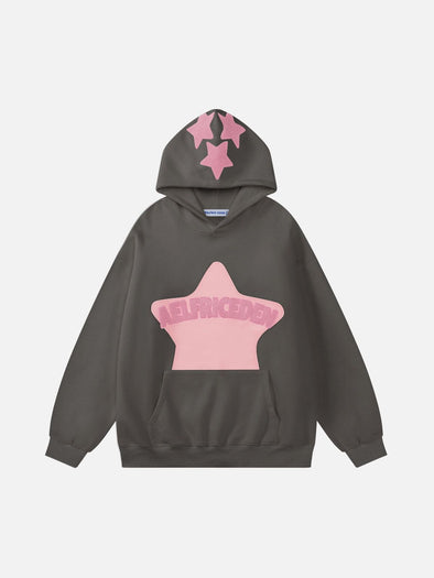 Aelfric Eden Vintage Embroidery Star Hoodie