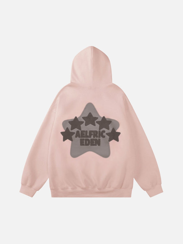 Aelfric Eden Vintage Embroidery Star Hoodie