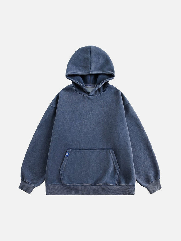 Aelfric Eden Solid Basic Washed Hoodie