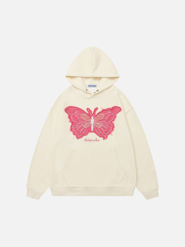 Aelfric Eden Denim Butterfly Hoodie