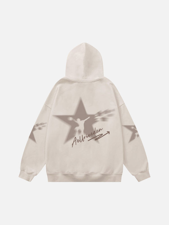 Aelfric Eden Star Figure Print Hoodie