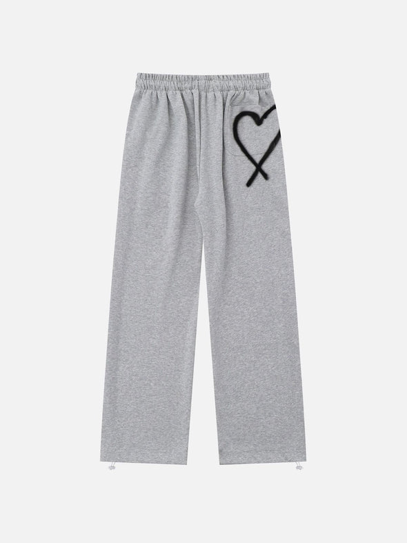 Aelfric Eden Graffiti Heart Sweatpants