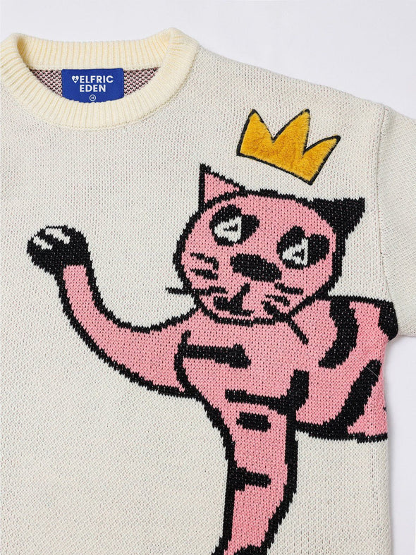 Aelfric Eden Jacquard Cat Sweater @iggybellyy