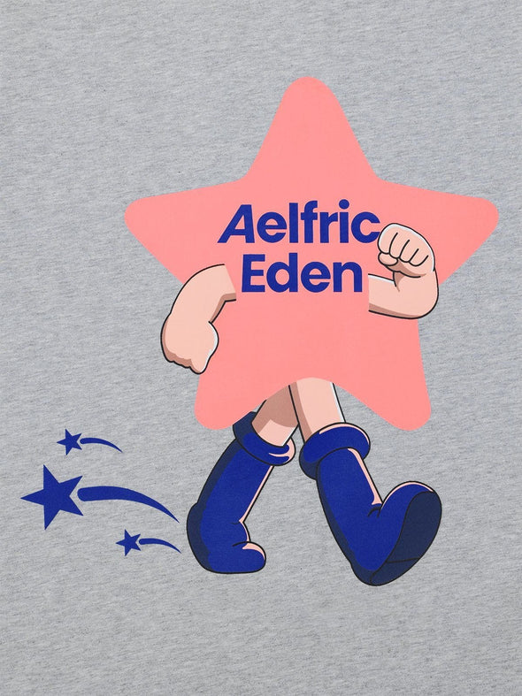 Aelfric Eden Walking Star Foam Printing Tee