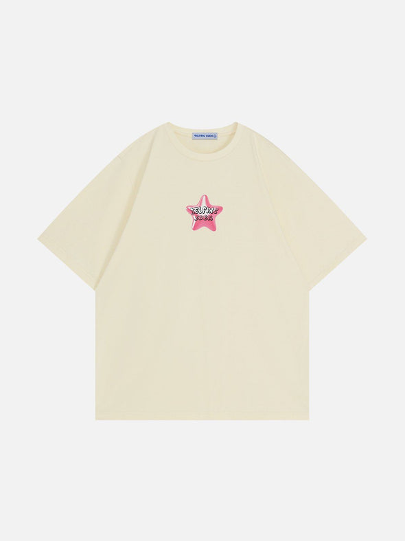 Aelfric Eden 3D Ballon Star Print Tee