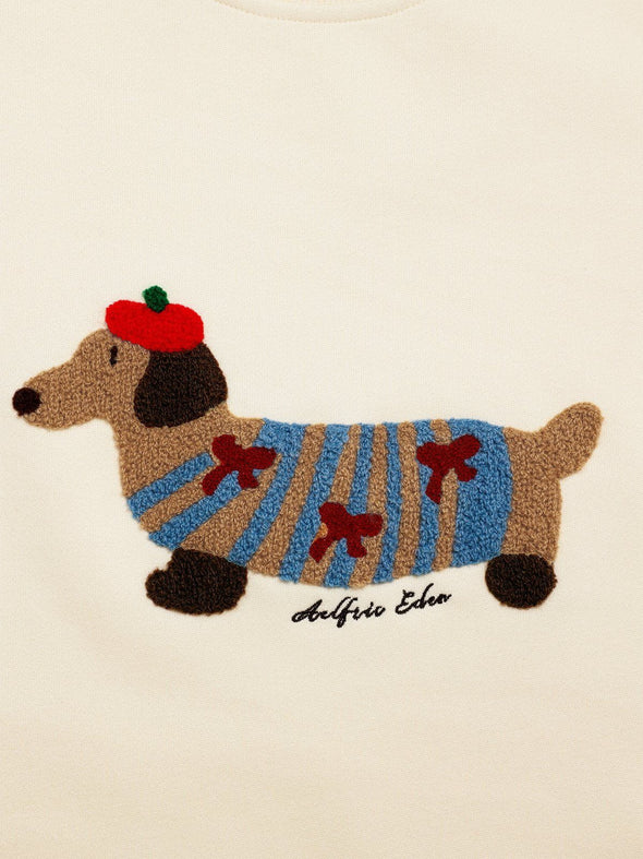 Aelfric Eden Cartoon Dachshund Sweatshirt