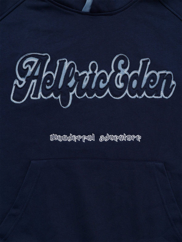 Aelfric Eden Applique Embroidery Hoodie