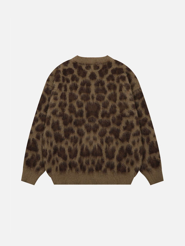 Aelfric Eden Leopard Print Cardigan