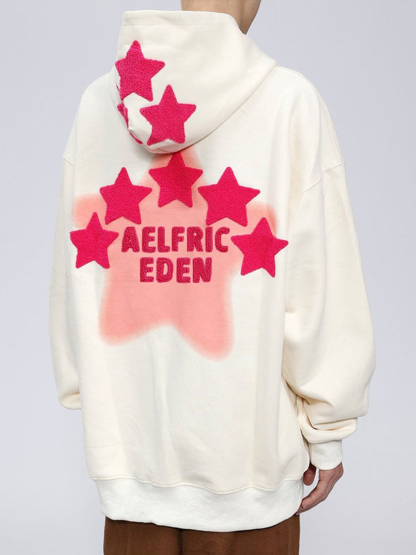 Aelfric Eden Vintage Embroidery Star Hoodie