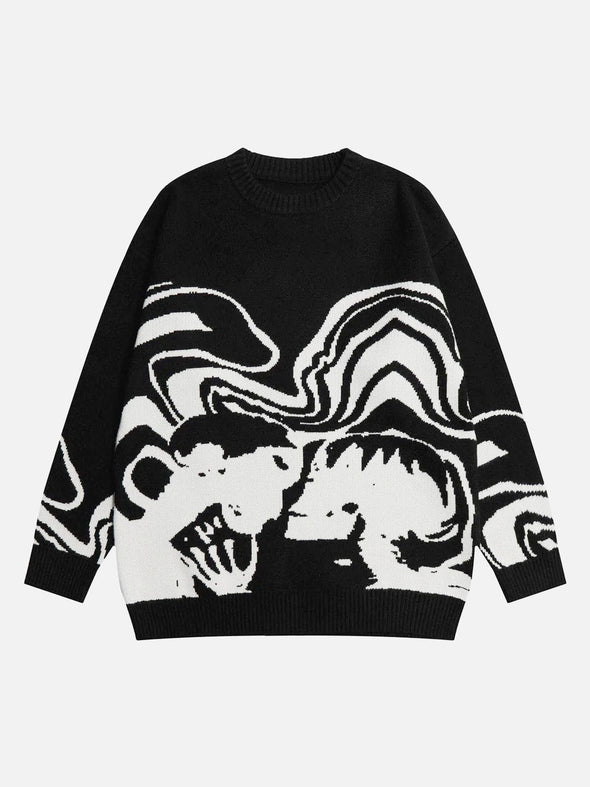 Aelfric Eden Skeleton Portrait Sweater