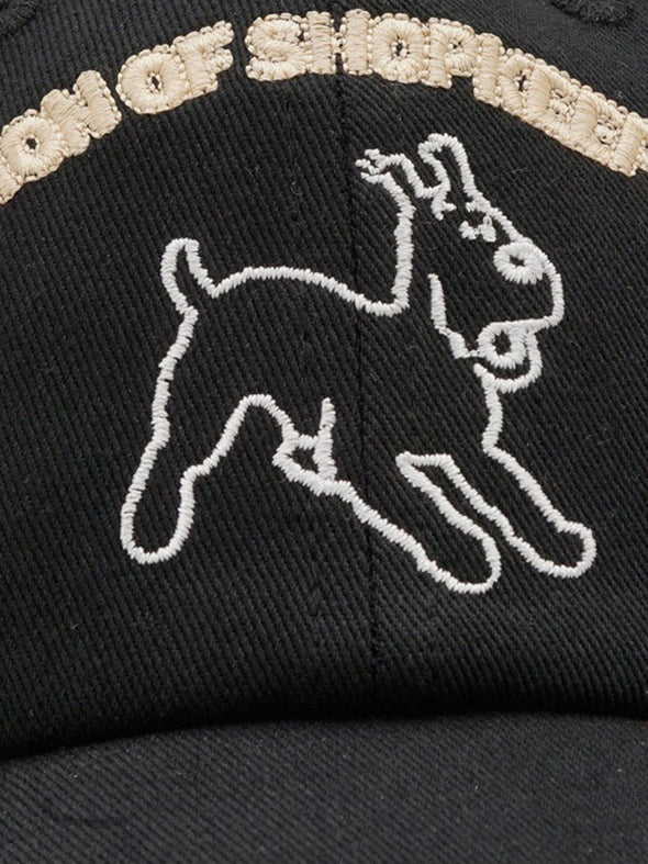 Cute Embroidery Dog Cap