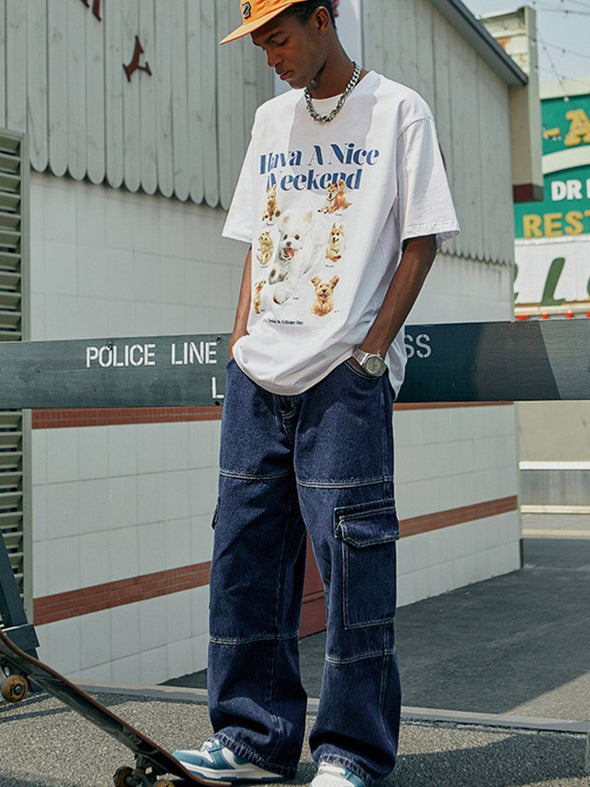 Aelfric Eden Multi-pocket Jeans
