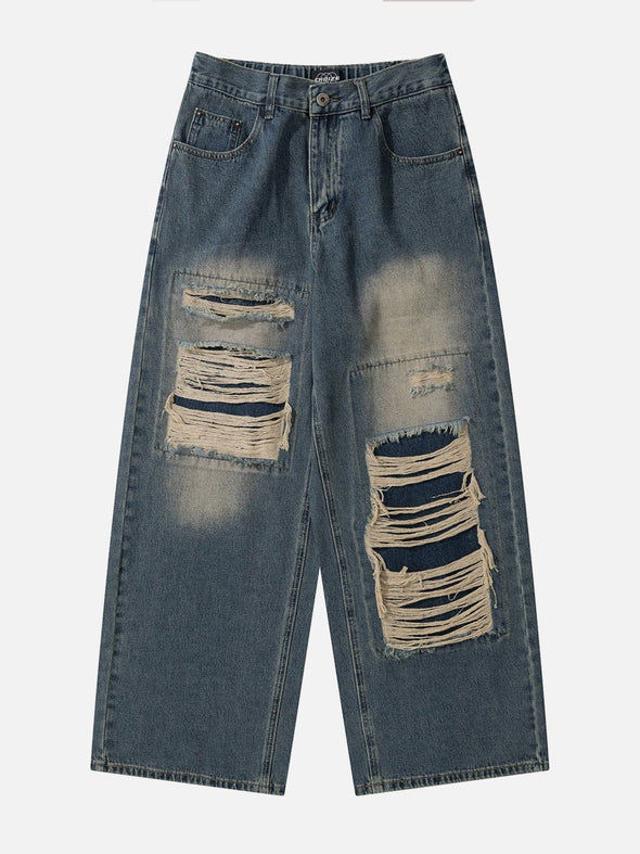 Aelfric Eden Distressed Design Jeans