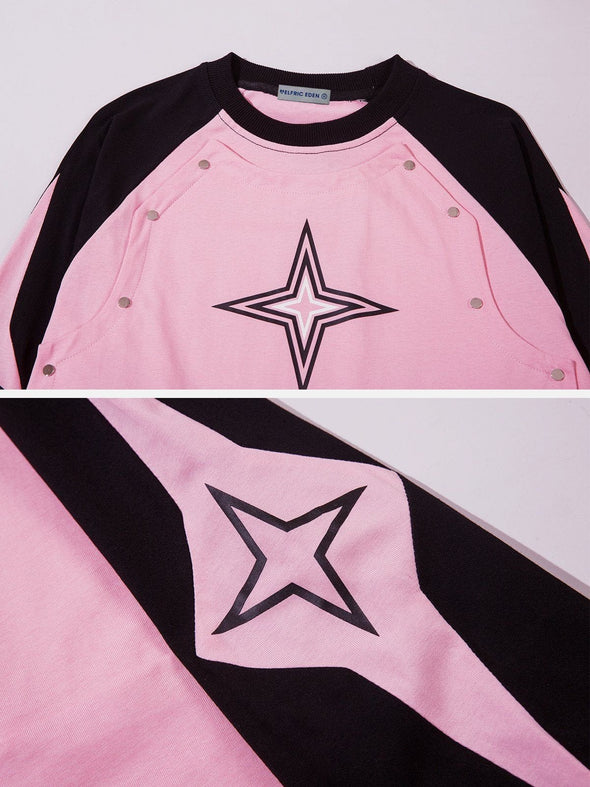 Aelfric Eden Star Patchwork Sweatshirt