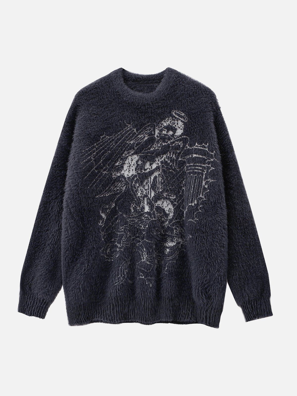 【Aelfric Eden】エンジェルグラフィックセーター☆送料関税込 Aelfric Eden Angel Graphic Sweater – aelfricedencouk