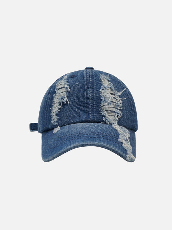 Vintage Distressed Fringe Cap