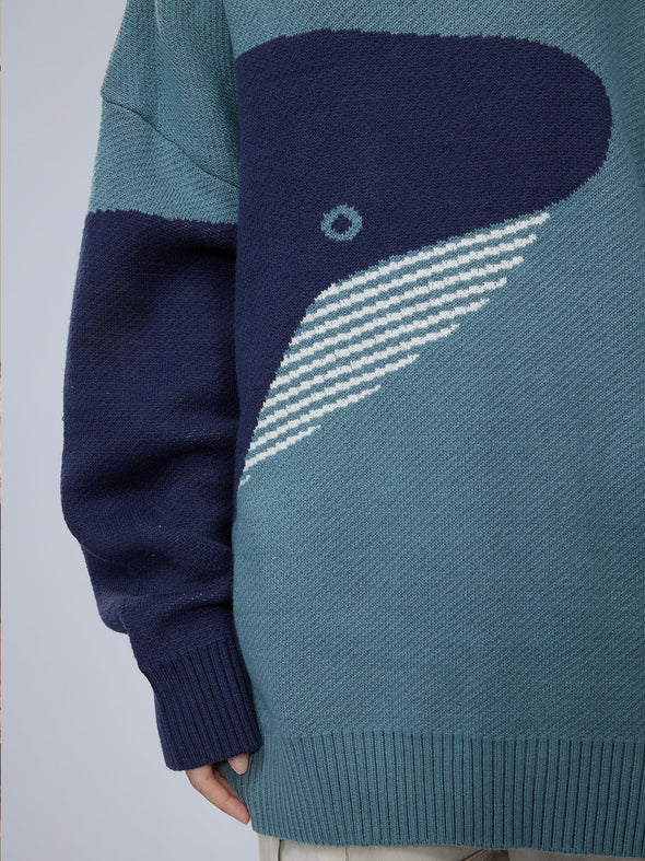 Aelfric Eden "The Loneliest Whale" Knit Sweater